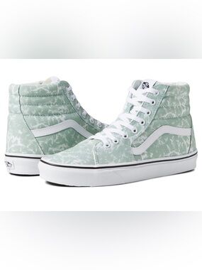 Vans SK8-HI High-Top Sneakers in Mint Green Tie-Dye women’s 8, men’s 6.5